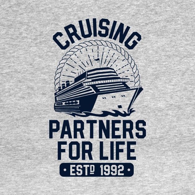 Cruising Partners for Life 1992 30th Anniversary Cruise by 14thFloorApparel